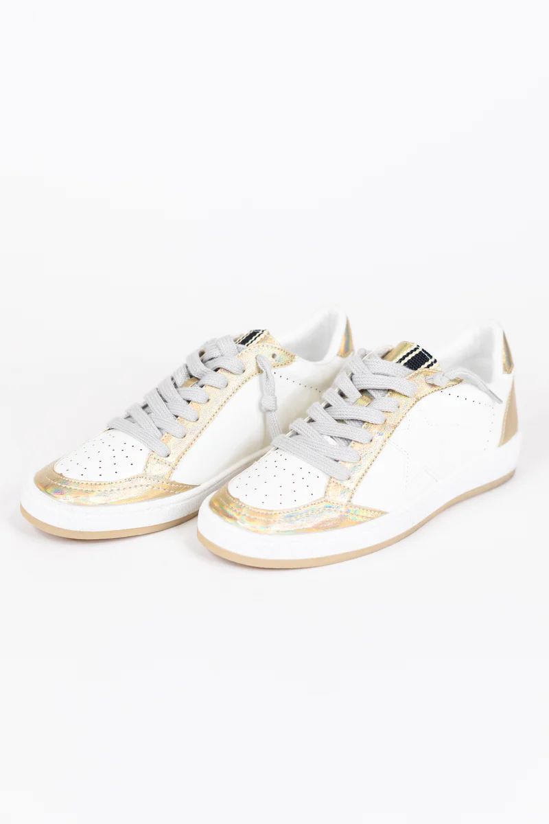 Emmy Sneakers- Gold | Avara