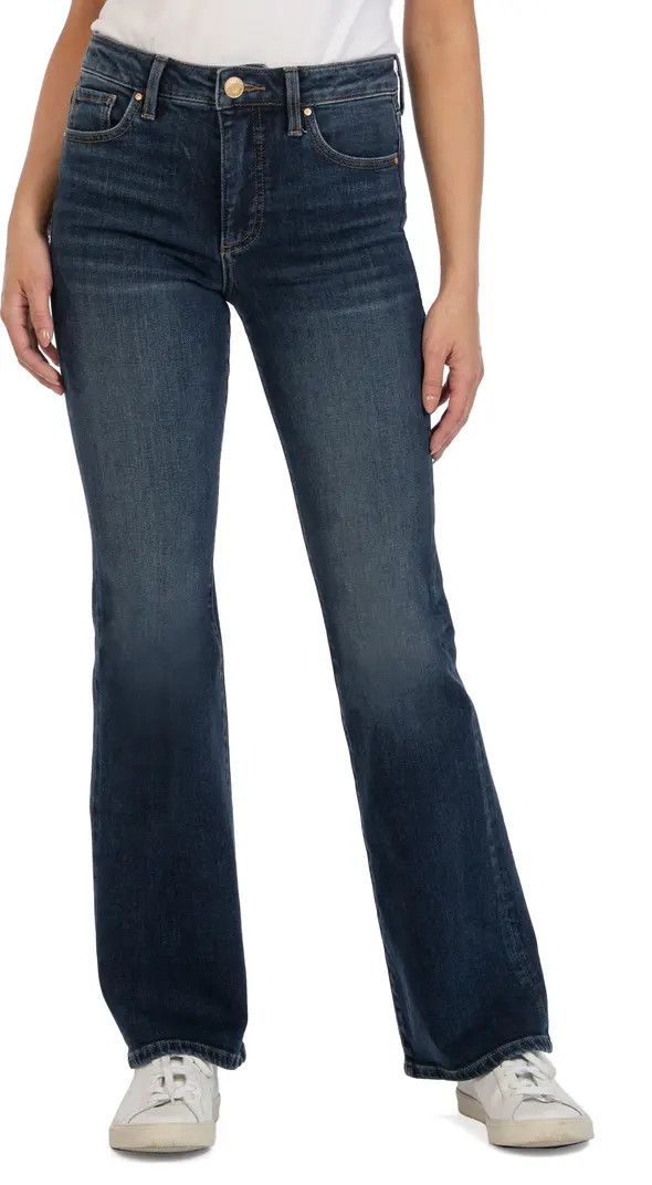 Stella Fab Ab High Waist Flare Jeans | Nordstrom Rack