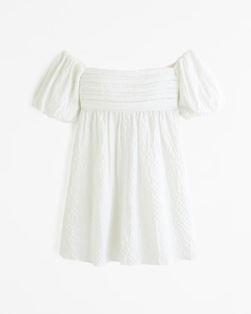 Women's Emerson Off-The-Shoulder Skort | Women's Dresses & Jumpsuits | Abercrombie.com | Abercrombie & Fitch (US)