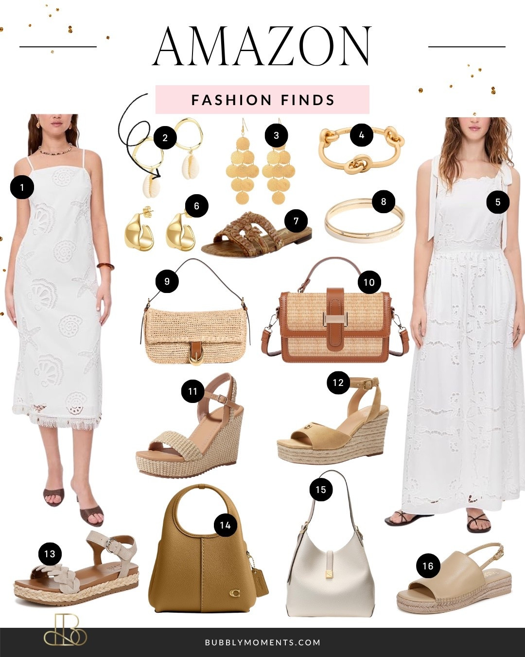 ☀️ THE ULTIMATE AMAZON SUMMER RESORT WEAR HAUL ☀️

Planning your next tropical getaway, a beach weekend, or just want to elevate your warm-weather wardrobe? This viral Amazon fashion finds collection has everything you need to look effortlessly chic and put-together! Finding high-quality, stunning summer dresses and matching accessories that look expensive but fit a budget can be a challenge, but these highly-rated Amazon style finds deliver on every level. From breezy day dresses and elegant maxi silhouettes to the perfect vacation accessories, this curation is a dream come true for your summer wardrobe.

Whether you are heading to a resort dinner, attending a summer bridal shower, going on a romantic date night, or exploring a coastal town, these pieces transition seamlessly from day to night. The beautiful, fresh color palettes and lightweight fabrics make it incredibly easy to style these outfits for any warm-weather occasion. Every single item is chosen for its flattering fit, premium feel, and incredible versatility.

Complete your look with the perfect pair of summer sandals, strappy heels, or espadrilles, and pair them with a chic woven tote, structural shoulder bag, or clutch. Add a touch of elegance with statement gold or pearl jewelry, classic sunglasses, and hair accessories to pull the entire aesthetic together. Don’t wait to upgrade your vacation closet—these viral items are constantly trending and sell out fast! 

Shop the entire look instantly by clicking the link in my bio, following me on the LTK app, or saving this post for your next Amazon shopping spree! 🛍️👇

#AmazonFinds #AmazonFashion #ResortWear #SummerOutfits #VacationStyle #AmazonMustHaves #SummerDresses #MaxiDress #DateNightOutfits #BeachVacation #OOTDInspo #TravelWardrobe #ChicStyle #EffortlessFashion #SummerInspo #AestheticOutfits #StrappySandals #SummerAccessories #AffordableFashion #LTKstyletip #LTKtravel #LTKshopper #ShoppingHaul #AmazonDeals #WeddingGuestStyle #WarmWeatherFashion #ViralAmazon #StyleOnABudget

#LTKdayinmylife #LTKootd #LTKgrwm