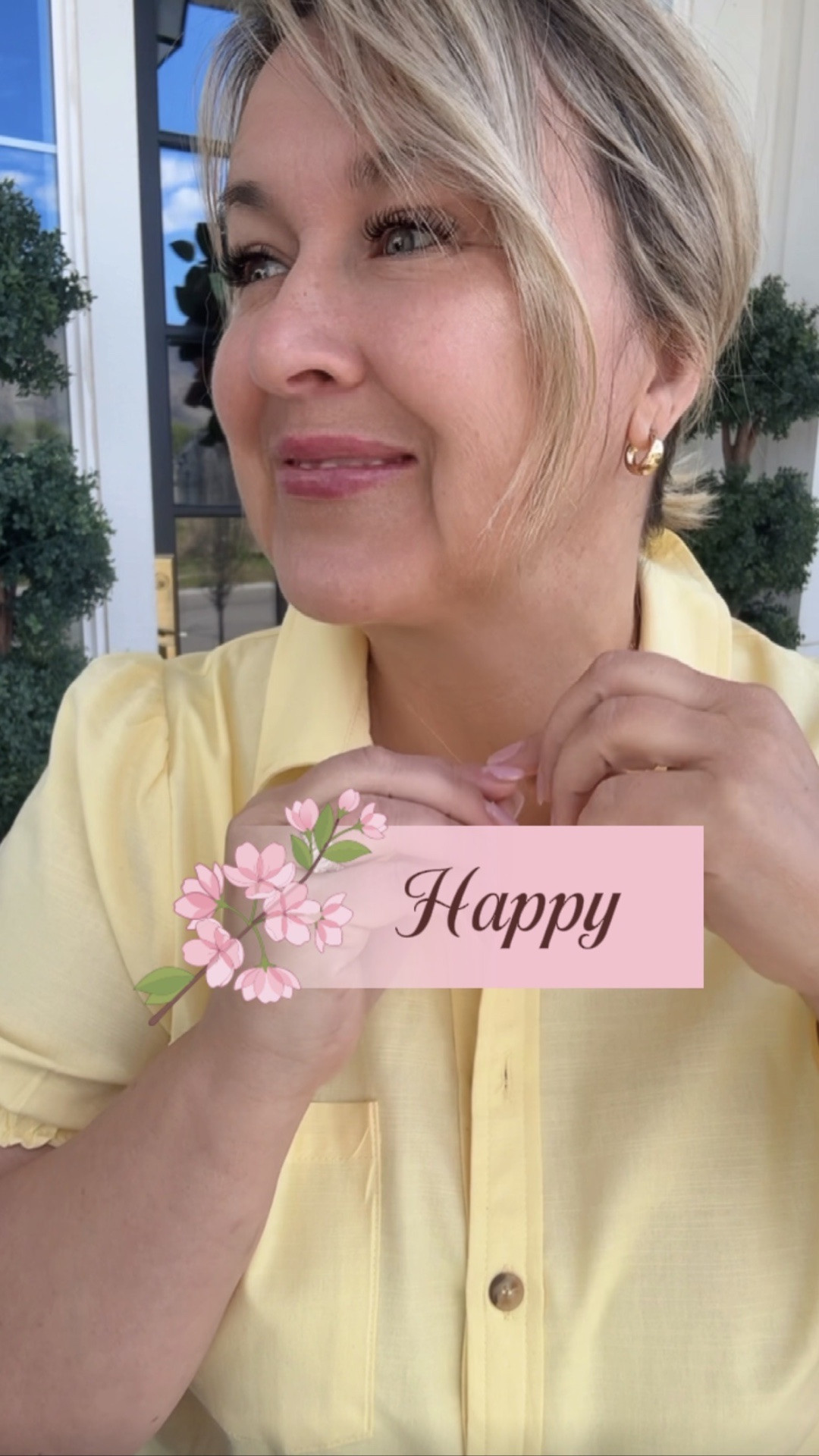 Yellow is my happy color ☀️💛
Soft feminine details, comfy wide-leg denim, and an outfit that instantly lifts my mood. Perfect for spring days, casual outings, and feeling put together without trying too hard.

Midlife fashion, midsize style, yellow blouse outfit, spring outfit idea, feminine everyday outfit, casual chic style, over 40 fashion, over 50 style, wide leg jeans outfit, puff sleeve blouse, soft feminine style, comfortable outfit ideas, affordable fashion finds, cheerful spring colors, classy casual outfit, everyday midsize fashion, light wash denim, happy color outfit, spring fashion inspo, casual spring look

#LTKMothersDay #LTKootd #LTKmomlife