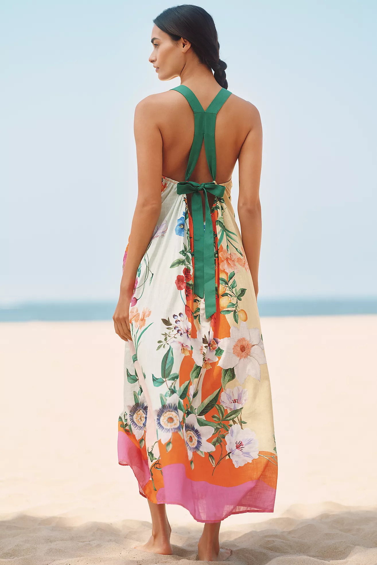 Celandine Apron Midi Dress | Anthropologie (US)