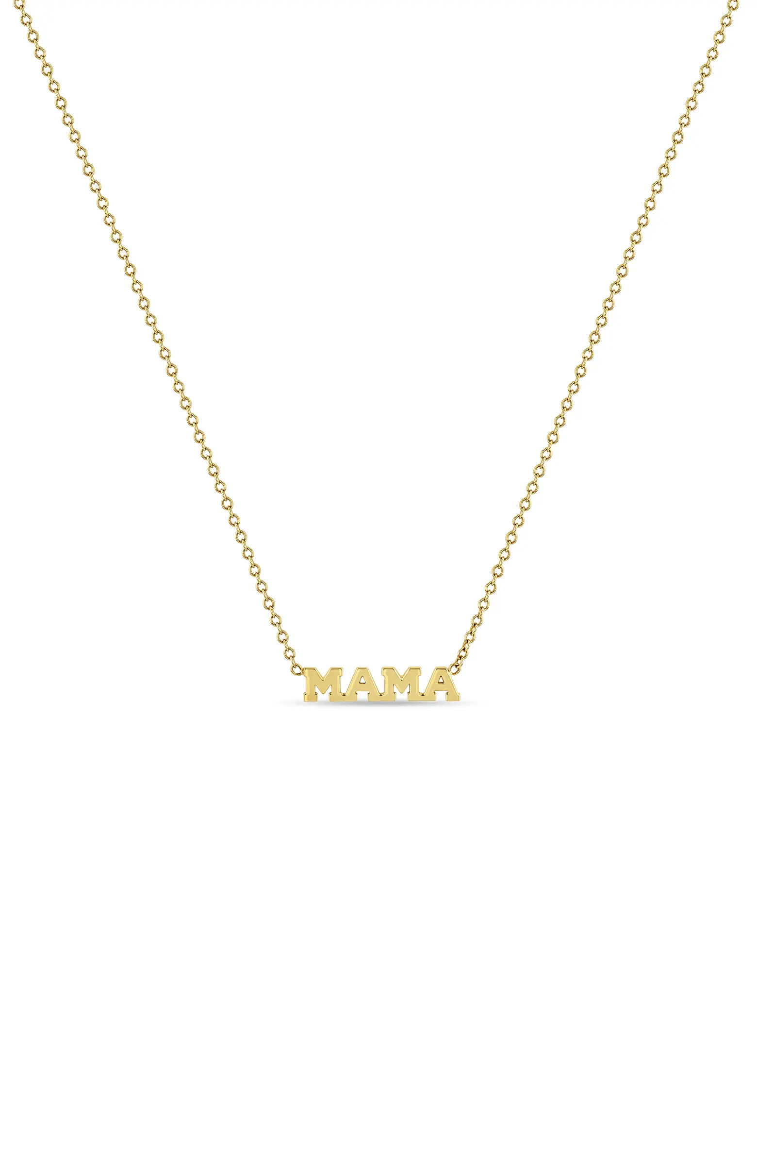 Itty Bitty Mama Pendant Necklace | Nordstrom