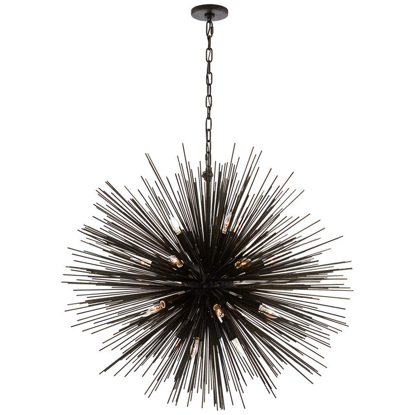 Strada Large Round Chandelier | Visual Comfort