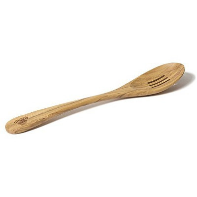 Berard 22474 French Olive-Wood Handcrafted Slotted Spoon | Target