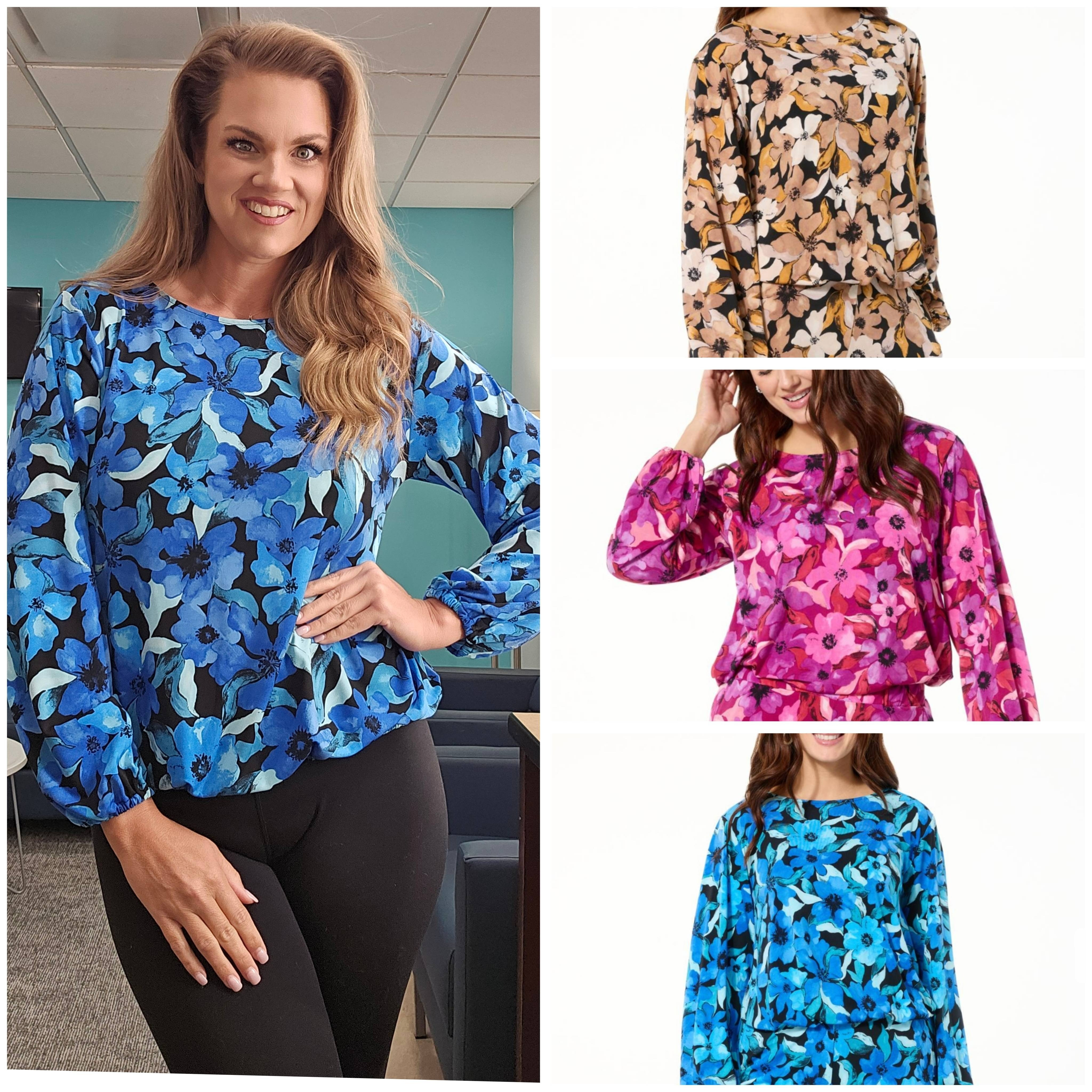 Floral bubble top hem on sale for under $20. In a size medium for reference.

#LTKSaleAlert #LTKMidsize #LTKFindsUnder100
