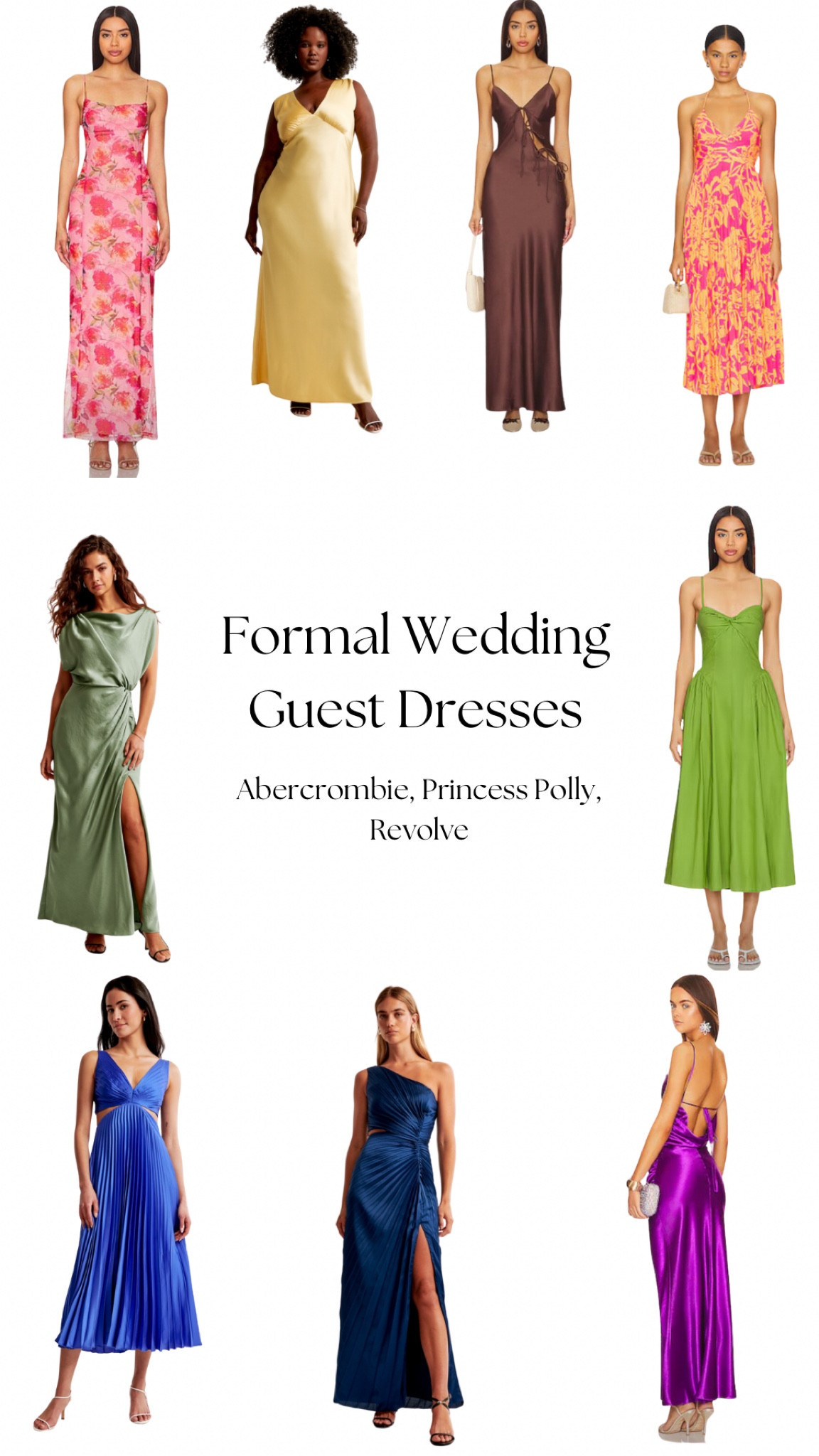 Wedding Guest Dresses perfect for Summer into Fall Formal Weddings!!
Abercrombie is my favorite to shop from for weddings. Lots of long dresses to choose from in beautiful fabrics! 


#LTKFindsUnder100 #LTKSeasonal #LTKWedding
