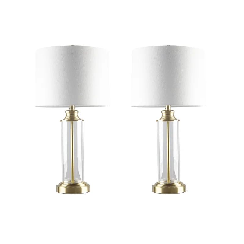 Hamza 25.75" Standard Table Lamp Set (Set of 2) | Wayfair North America