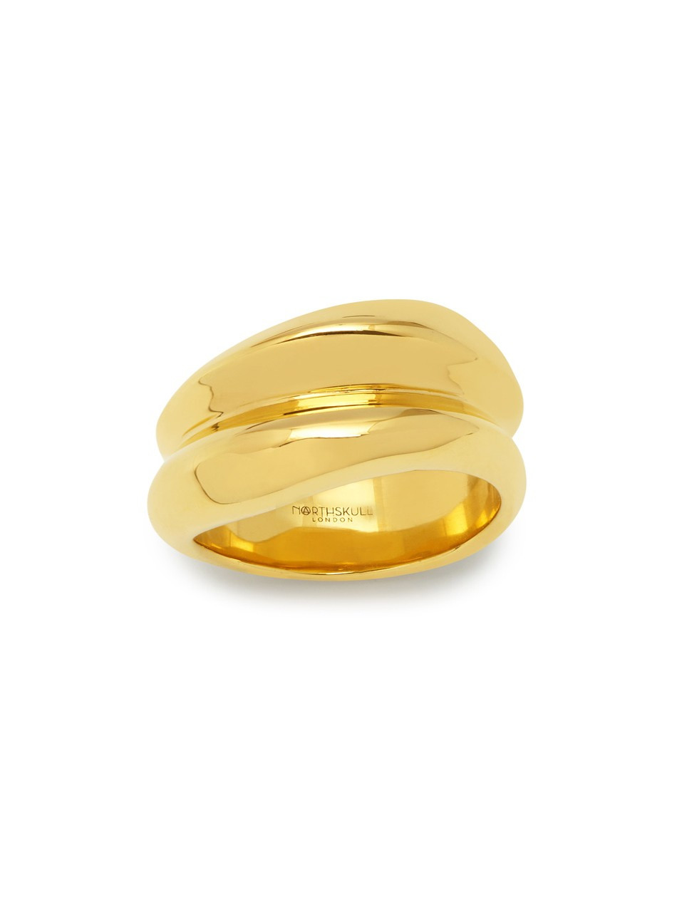 Lydia Tomlinson Mogador Layered Ring in Gold | Northskull