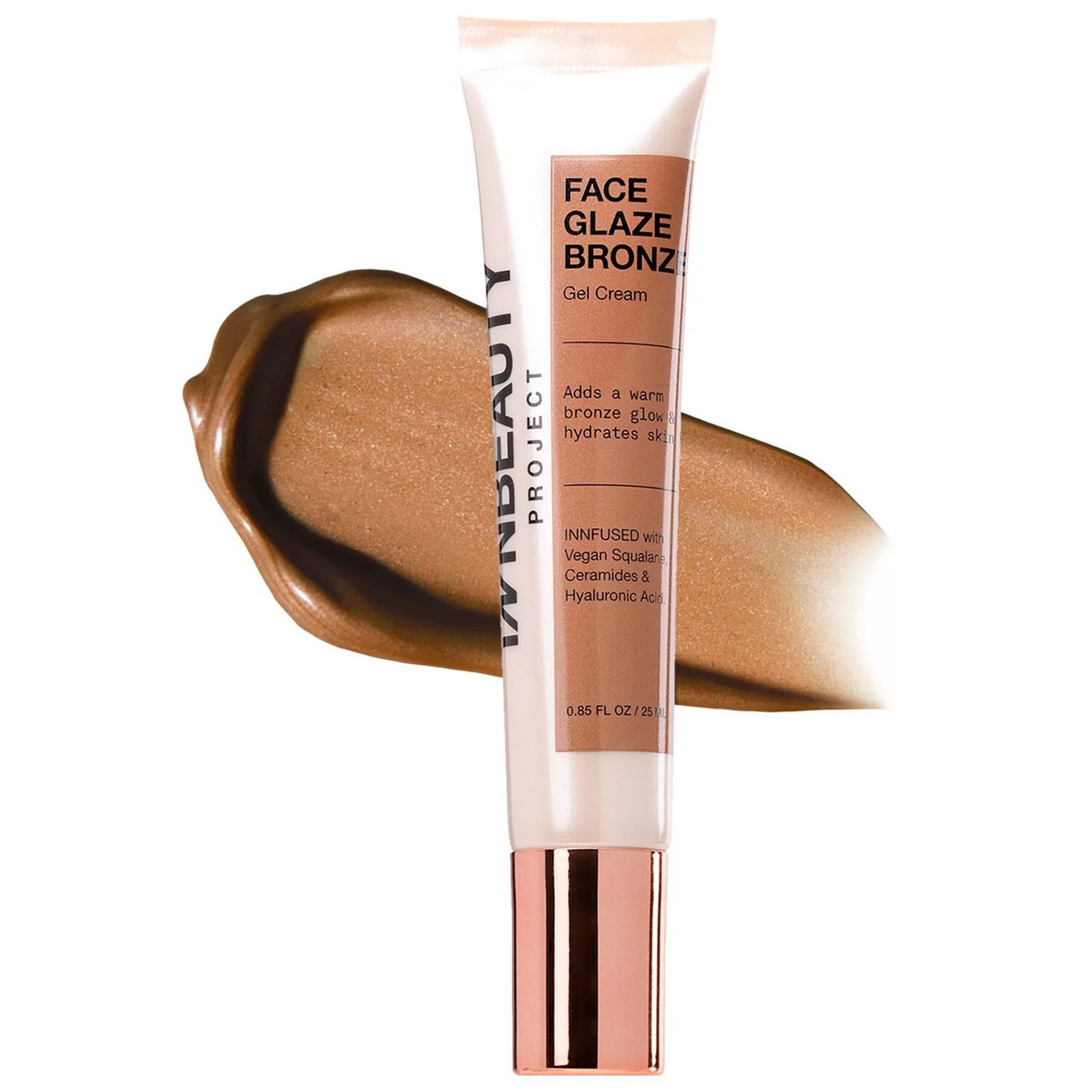 iNNBEAUTY PROJECT Bronze Face Glaze Gel Cream with Squalane, Ceramides & Hyaluronic Acid, Size: 0.85 FL Oz, Face Glaze Bronze | Kohl's