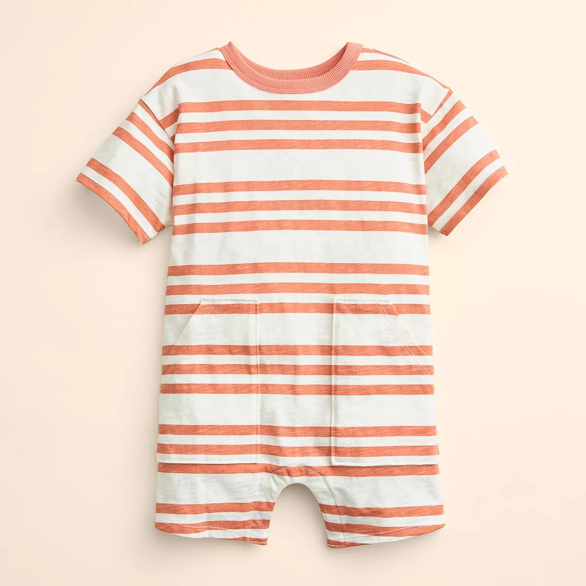Baby & Toddler Little Co. by Lauren Conrad Short Sleeve Pocket Romper | Kohl's