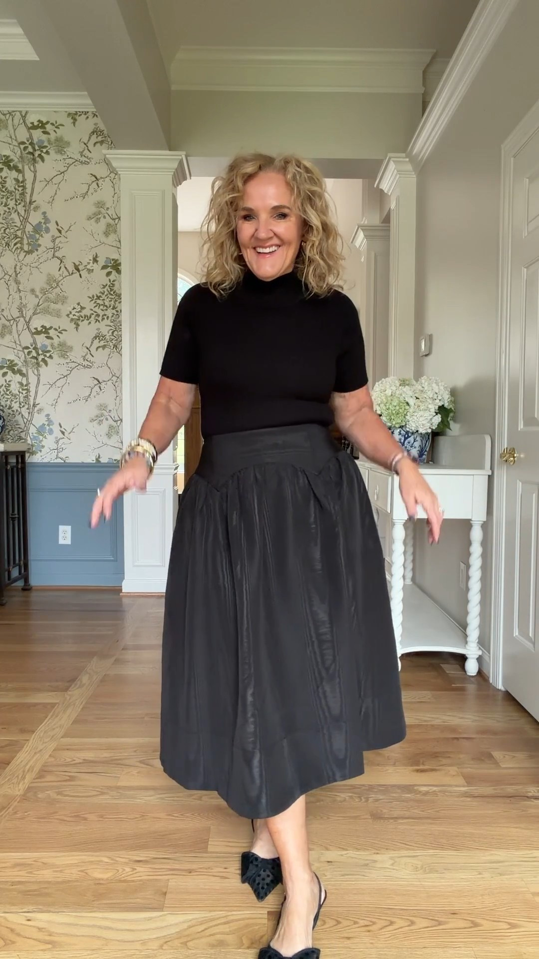 Walmart holiday outfit 
Skirt and top size medium 
Faux fur I thought was tight in the arks do I sized up 
I’ll link similar shoes 

#LTKFindsUnder50 #LTKOver40 #LTKHoliday