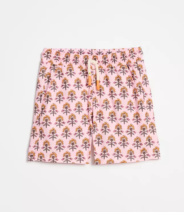 LOFT x Mon Coeur UPF 50+ Recycled Fishing Net Garden Swim Trunk | LOFT
