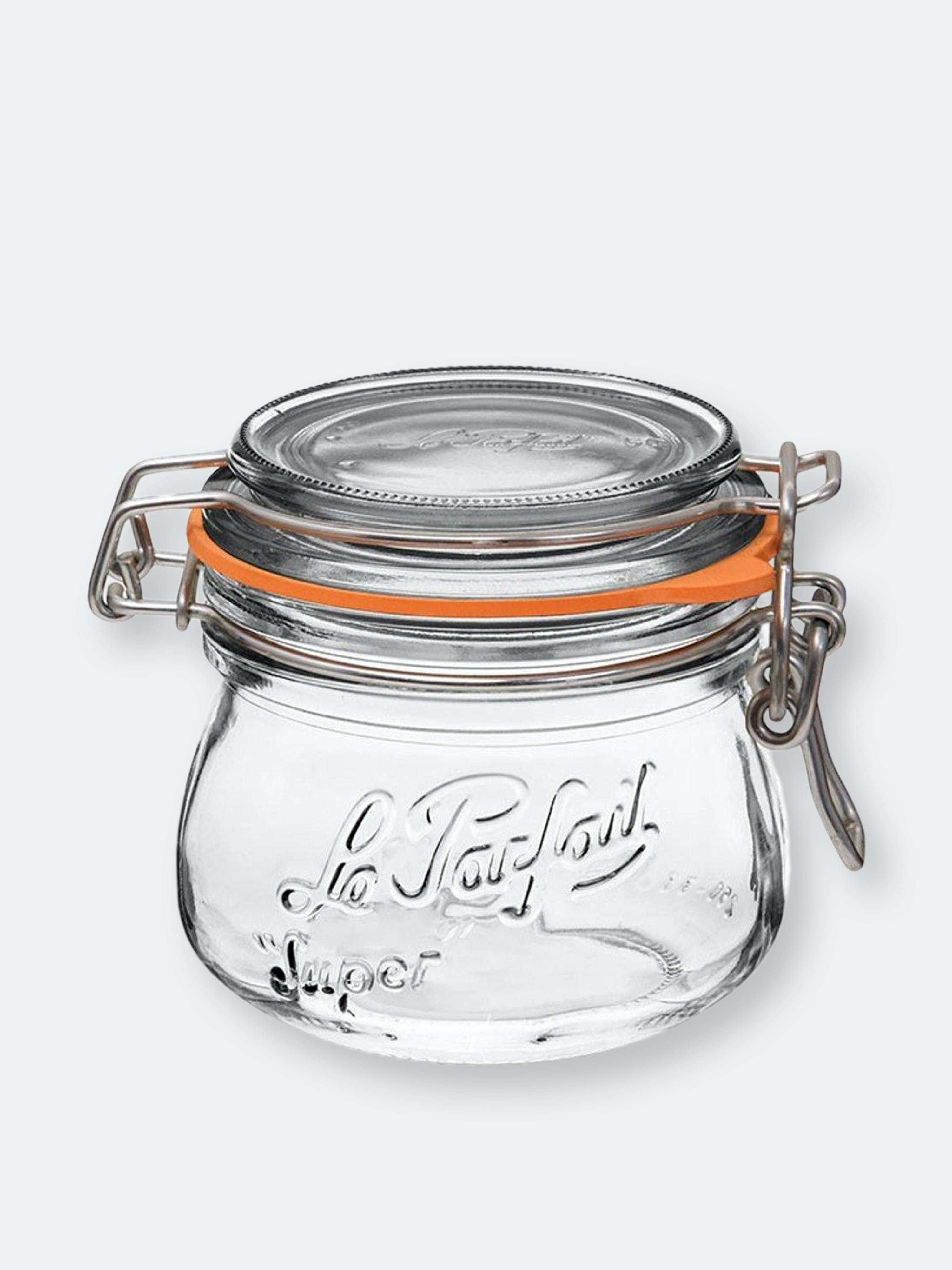 Le Parfait Super Jars - 250ML (8OZ)/ SET OF 6 - Also in: 2L (64OZ) / SET OF 3, 250ML (8OZ) / SET OF  | Verishop