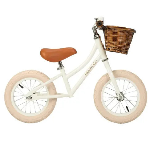 Banwood Balance Bike Steel Outdoor Cycling Kids Balance Development in White at Nordstrom | Nordstrom