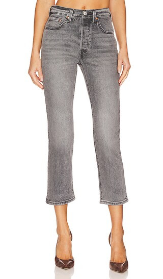 501 Crop in Ashed Out | Revolve Clothing (Global)