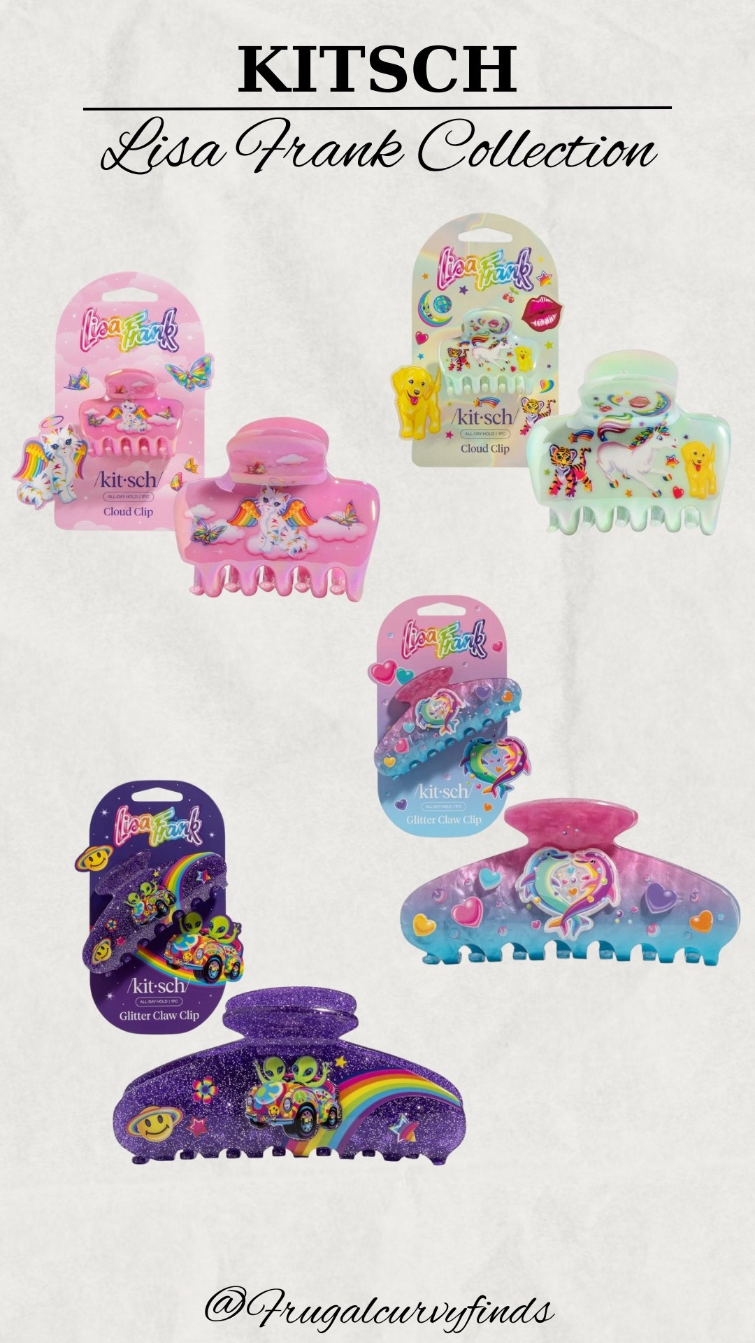 Millennials rejoice!! Kitsch has the CUTEST collection right now with Lisa Frank. The designs and colors of these claw clips just screams 90s. Plus, it’s already on sale 🙌🏻 22% off!!



#LTKKids #LTKSaleAlert #LTKBeauty