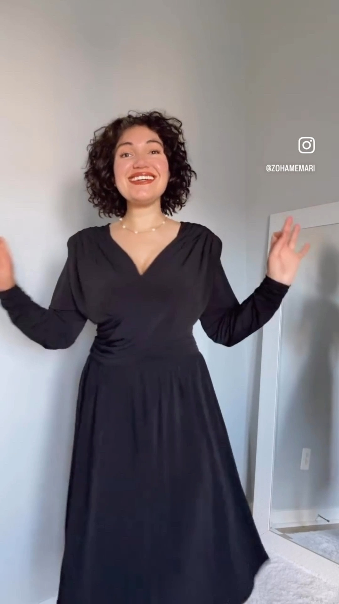 The perfect LBD, little black dress, black midi dress, wedding guest dress, cocktail dress, date night outfit 

#LTKOver40 #LTKHoliday #LTKootd