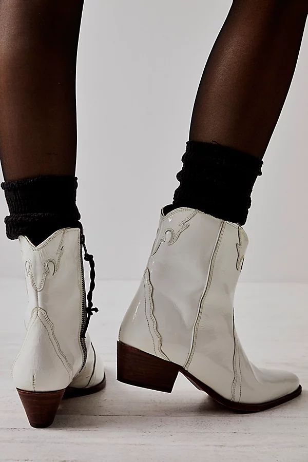 New Frontier Western Boot by FP Collection at Free People, White, EU 36.5 | Free People (Global - UK&FR Excluded)