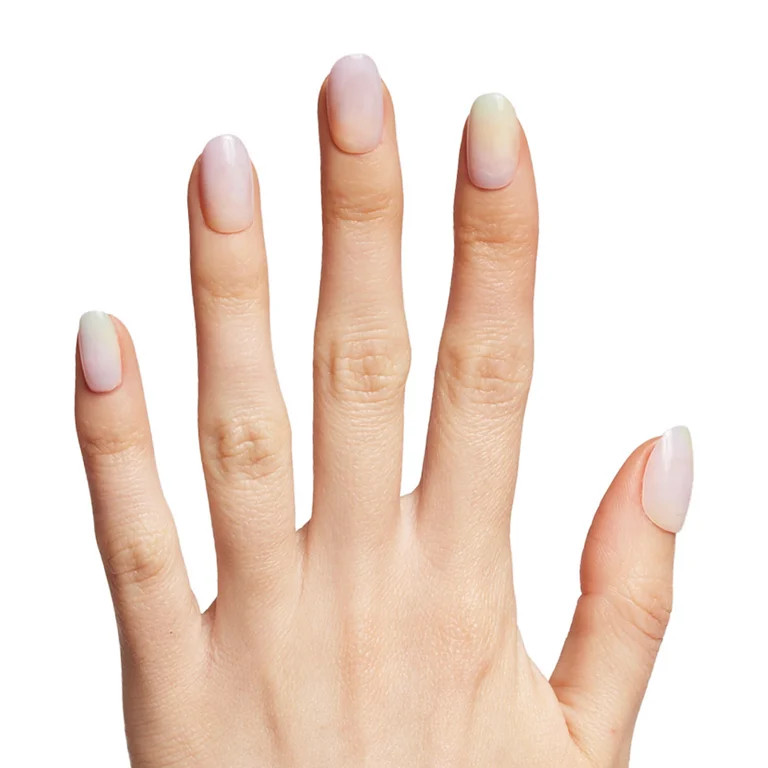 Olive & June Instant Mani Round Short Press-On Nails, Multi-color, Tye Dye, 42 Pieces - Walmart.c... | Walmart (US)