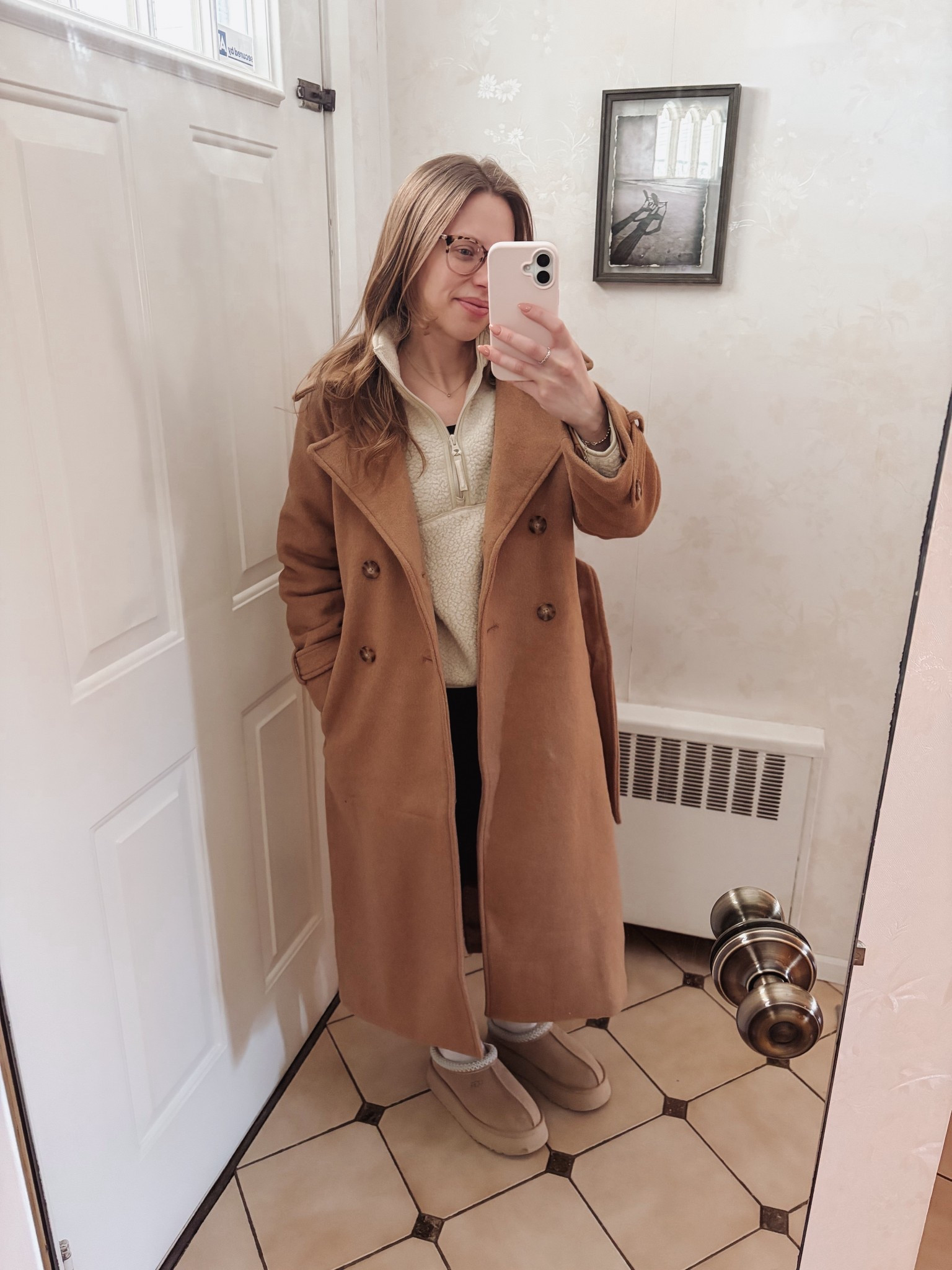 Wool coat - Abercrombie 
Sweatshirt - Aritzia
Leggings - Aritzia
Alo socks & Ugg Tazz

#LTKSeasonal #LTKPetite #LTKootd