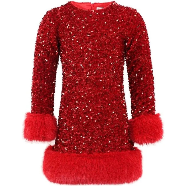 Lola + The Boys | Ruby Shimmer Dress (Multicolor, Size 4Y) | Maisonette | Maisonette