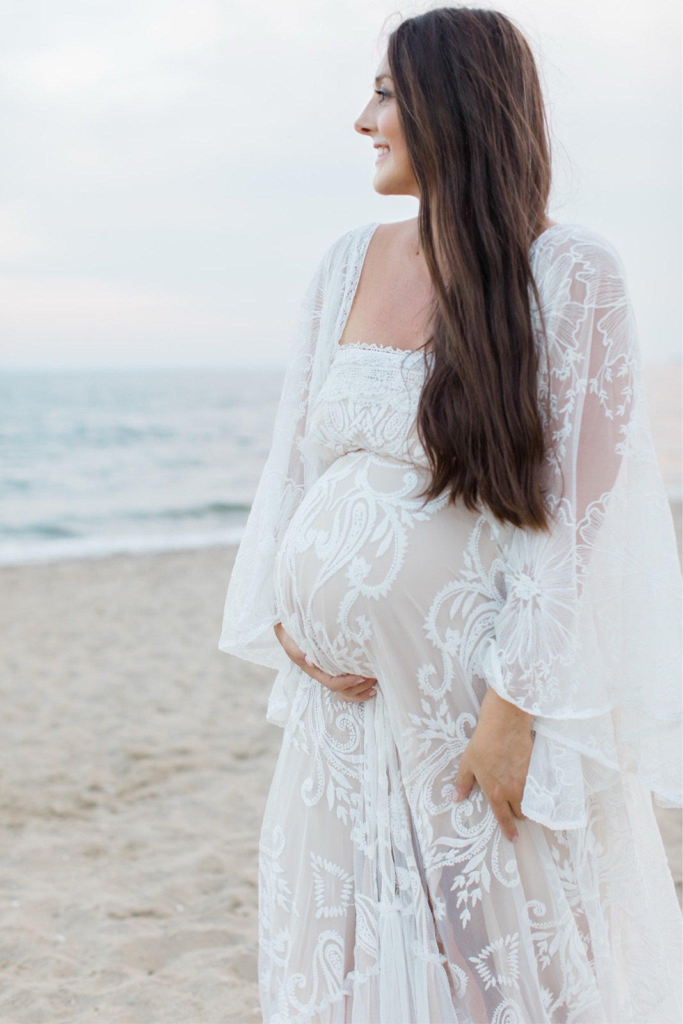 Maternity photos family photoshoot beach white dress ideas ✨ 

#LTKfamily #LTKbaby #LTKbump