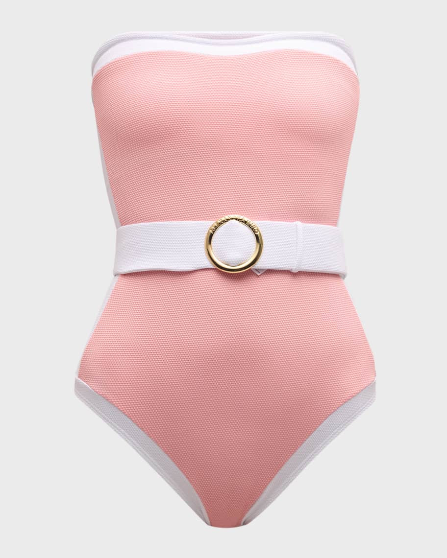 Whitney Strapless One-Piece Swimsuit | Neiman Marcus