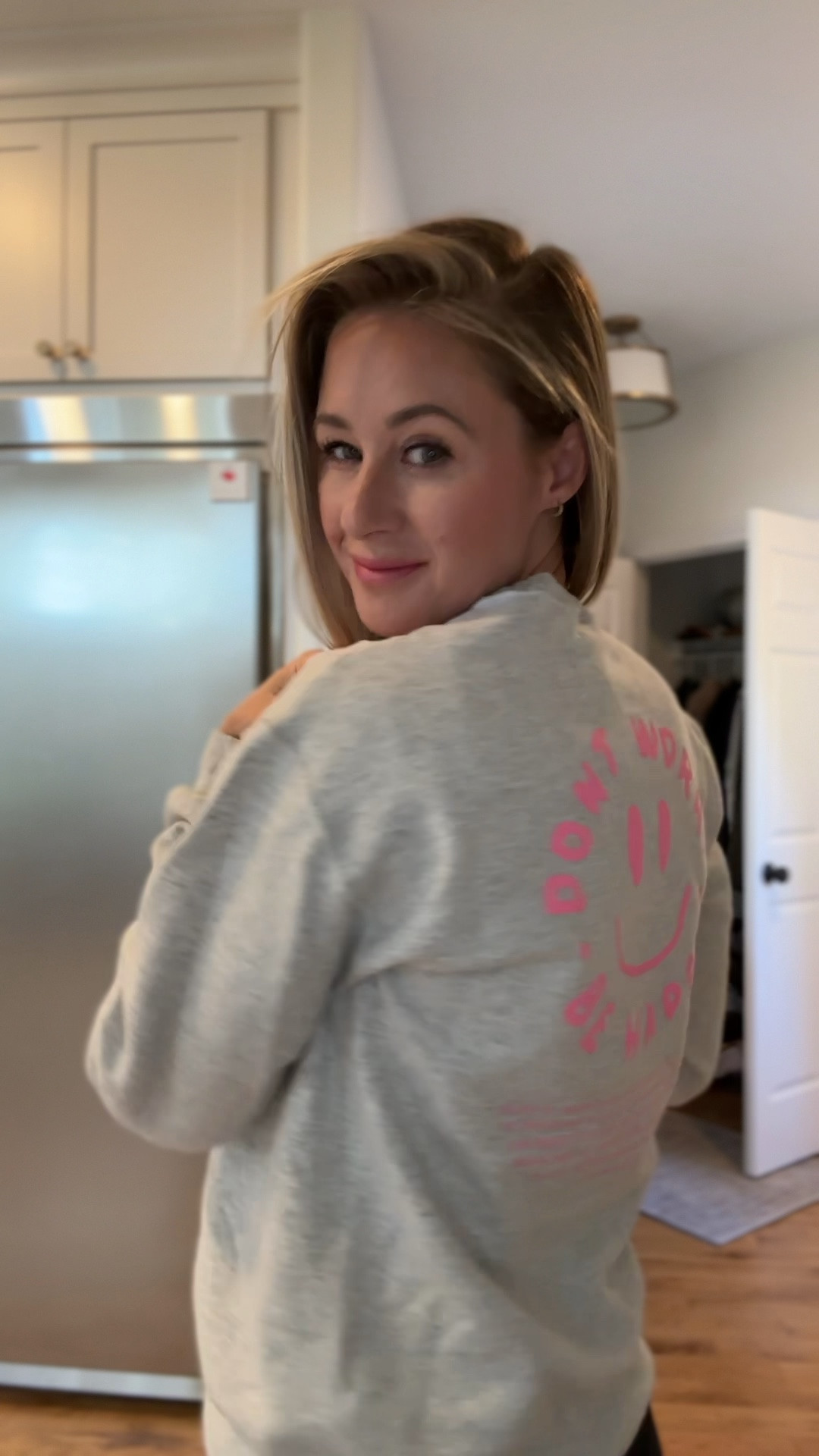 Don’t worry be happy // Philippians 4:8
Love this pullover and love the message. Bonus points for Christian street wear that’s actually cute!

#LTKSeasonal #LTKStyleTip #LTKFindsUnder50