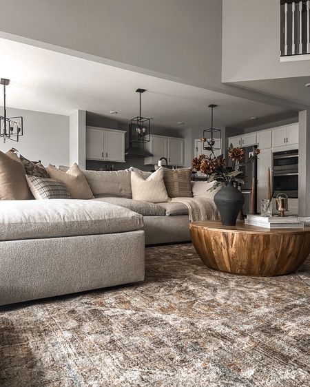 Living Room | Coffee Table Decor | Sofa Sectional | Throw Pillows | Loloi Area Rug | Vase | Summer Decor | Faux Floral Stems

#LTKHome #LTKStyleTip