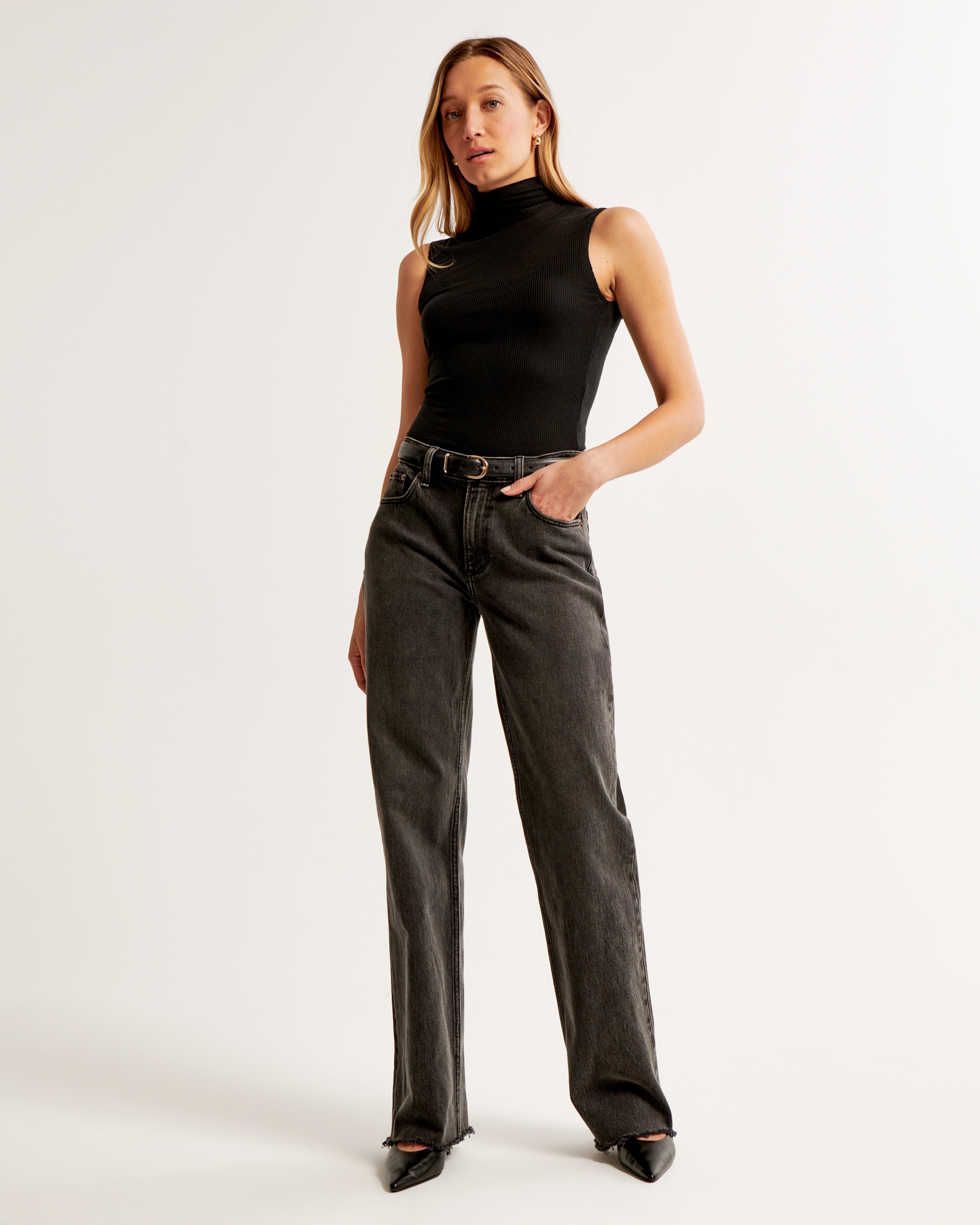 Low Rise Baggy Jean | Abercrombie & Fitch (US)