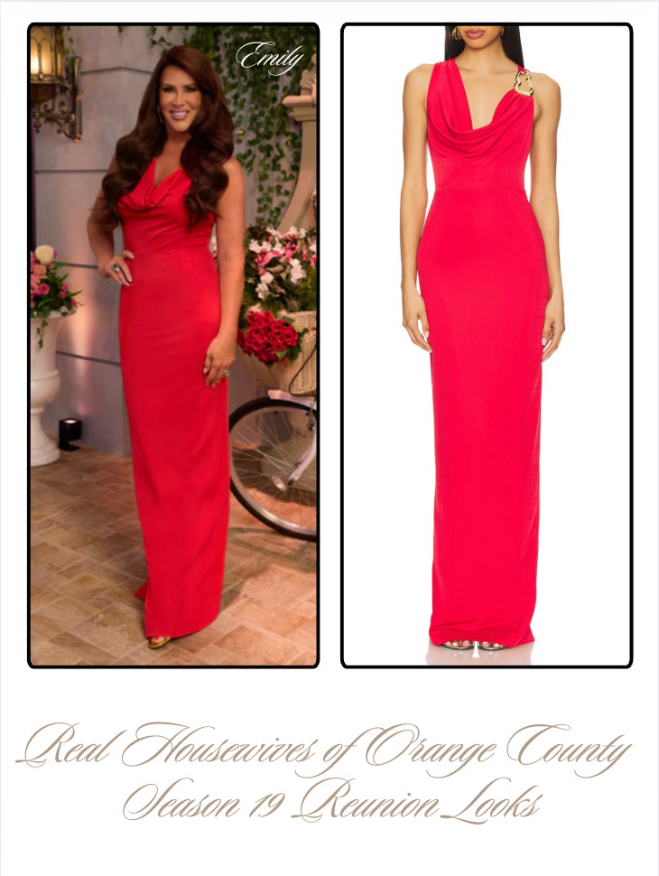 Emily Simpson's Season 19 Reunion Look 📸 + Info= @bravotv 

 