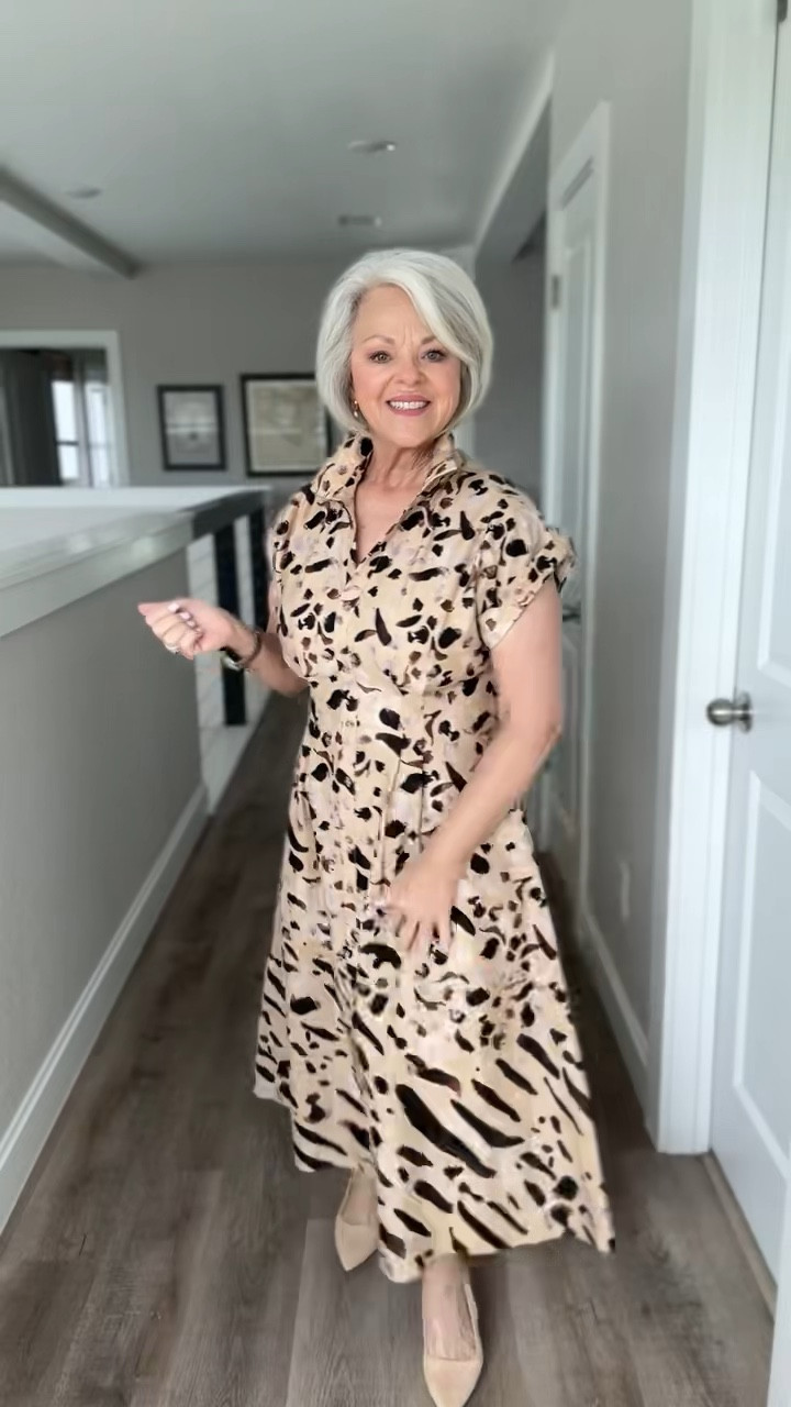 Serving *Anthro vibes* without the Anthro price tag 🐆✨

This cute animal print dress is giving effortless spring-summer style while keeping things cool, comfy, and easy to wear all day long. The kind of dress you can throw on and instantly feel put together.

Flowy, flattering, and perfect for sunshine days! ☀️ 🌿

#LTKspringtrends #LTKOver40 #LTKootd