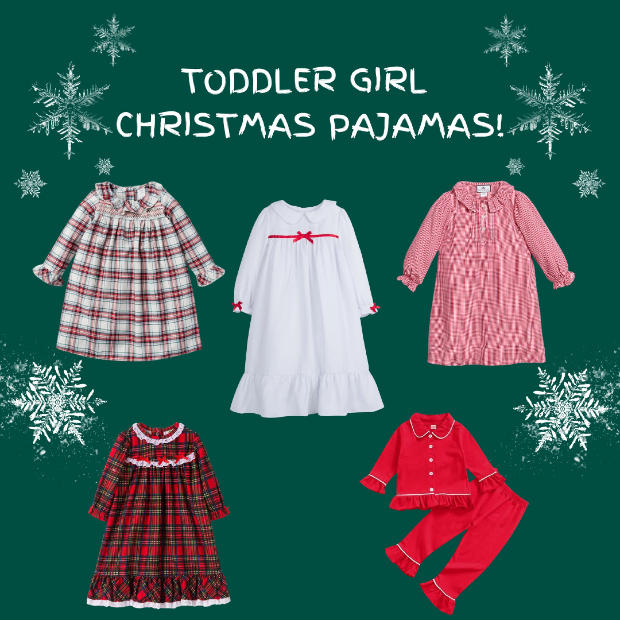 Christmas Toddler Pajamas for Girls! 

#LTKHoliday #LTKkids #LTKSeasonal