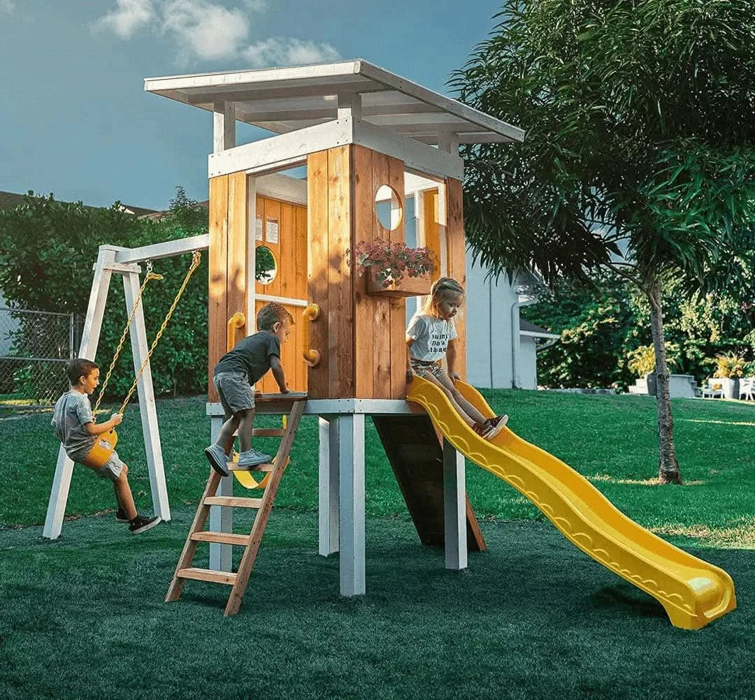 Modern Outdoor Swing Set | Forest From Avenlur | Avenlur