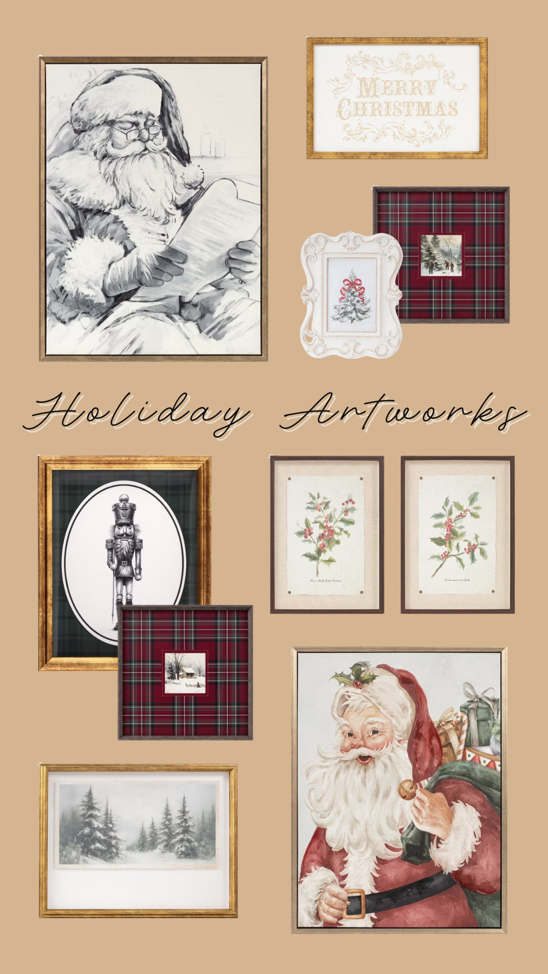 Holiday Artworks from Walmart! 

 #LTKHome #LTKSaleAlert