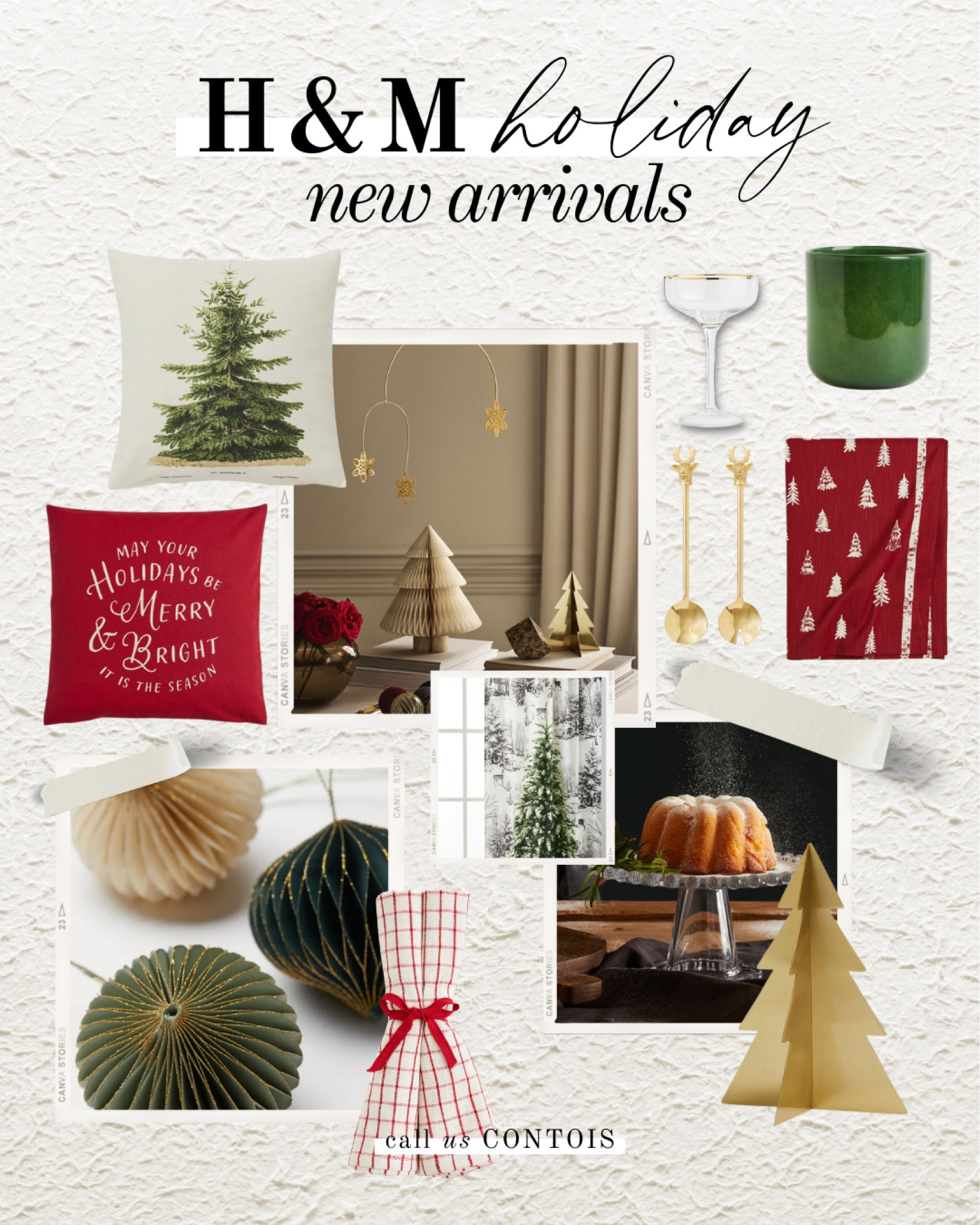 H&M Home holiday collection new arrivals 🌲

| holiday decor, affordable holiday decor, cheap Christmas decorations, Christmas time, holiday decorations, Xmas decorating ideas, Christmas ornaments, Christmas tableware, christmas pillows | 

#LTKHoliday #LTKSeasonal #LTKhome