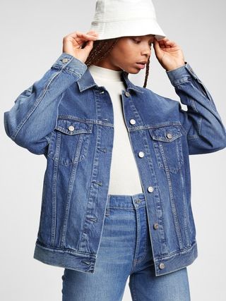 Oversized Denim Jacket | Gap (US)