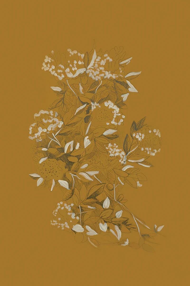 Mustard Flowers I | Juniper Print Shop