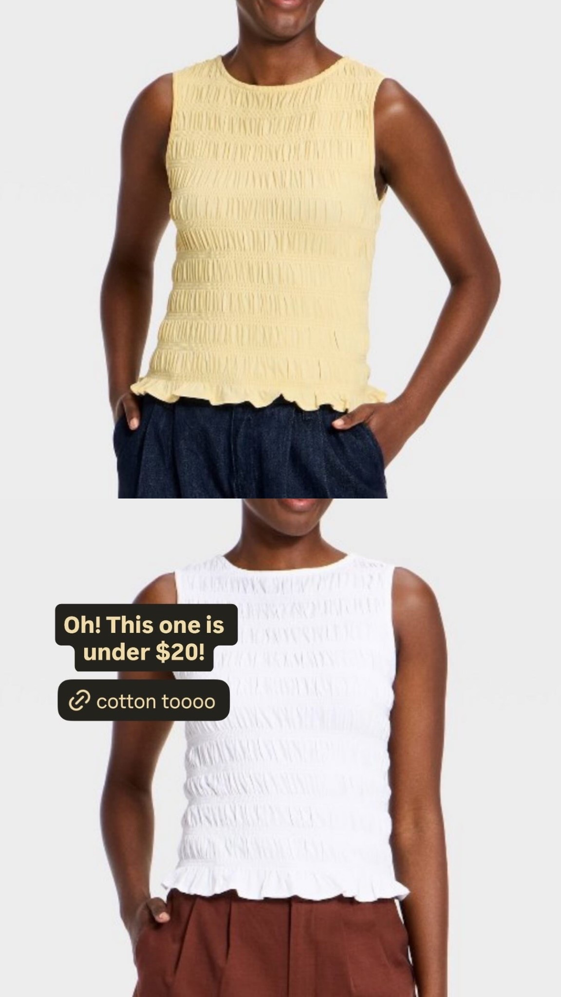 Target or aritzia!!! 🌻🤍