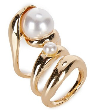 Gianni Bini x Shea Leigh Mills Ariel Trio Ring Set | Dillard's | Dillard's