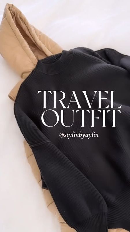 Travel outfit for your next travel day ✈️ I’m just shy of 5-7” wearing the size small vest and tunic sweater. Size 4 align leggings. Linking similar vest to help you recreate this look!

#LTKstyletip #LTKtravel