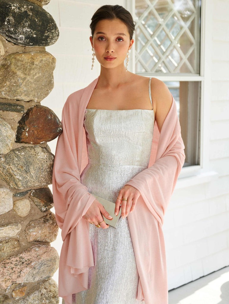 Silk Cashmere Travel Wrap | White and Warren