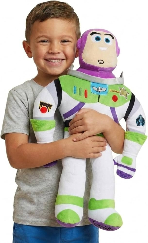 Jay Franco Kids Toy Story Plush Pillow Buddy - Large Ultra-Soft Stuffed Plushie & Cozy Pillow, Of... | Amazon (US)