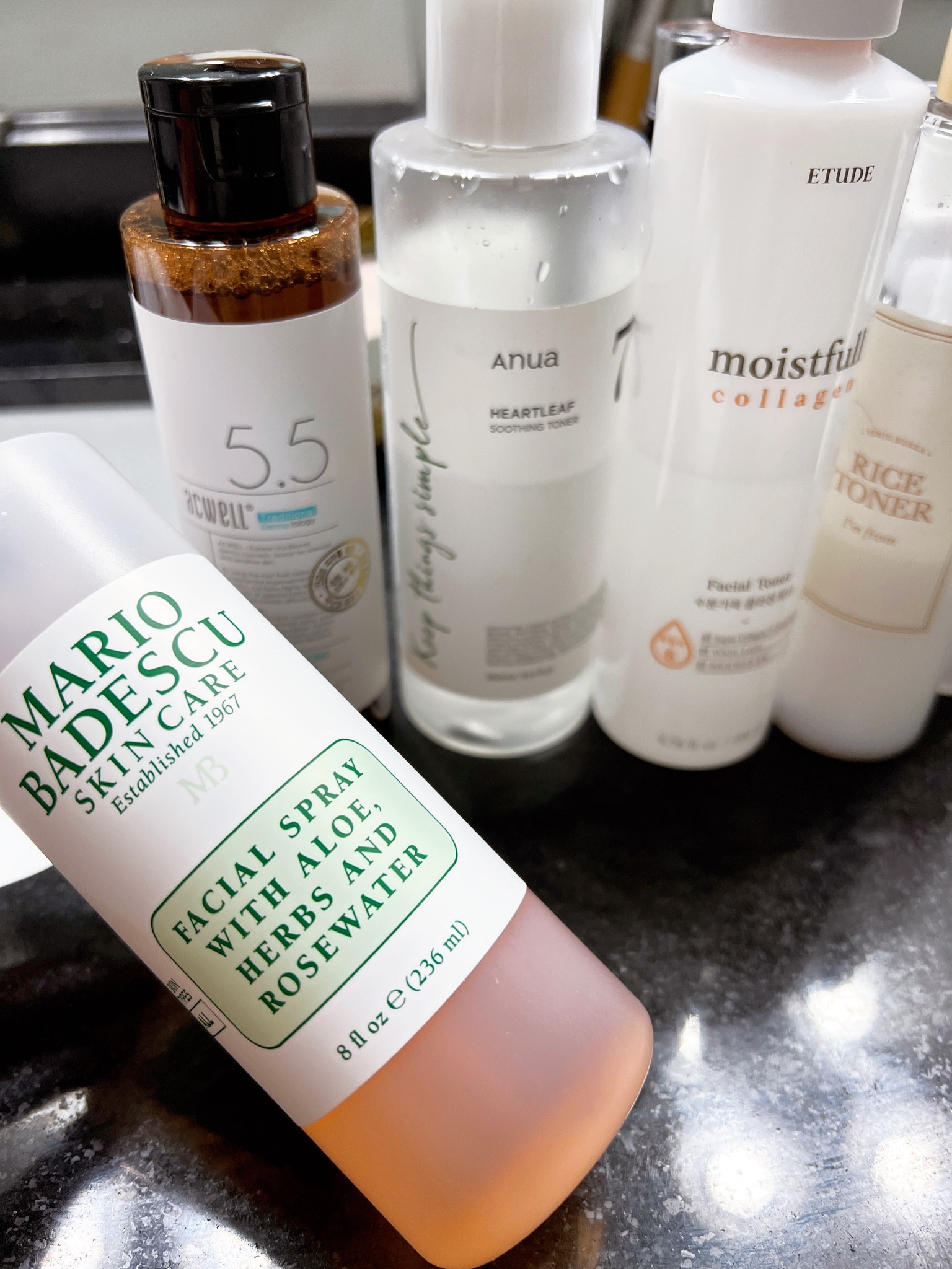 My skincare routine. Cosmetics. Skincare. Toners. Face creams. Serums. Moisturizers. Korean beauty skincare treatment. 

#LTKbeauty #LTKover40 #LTKAsia