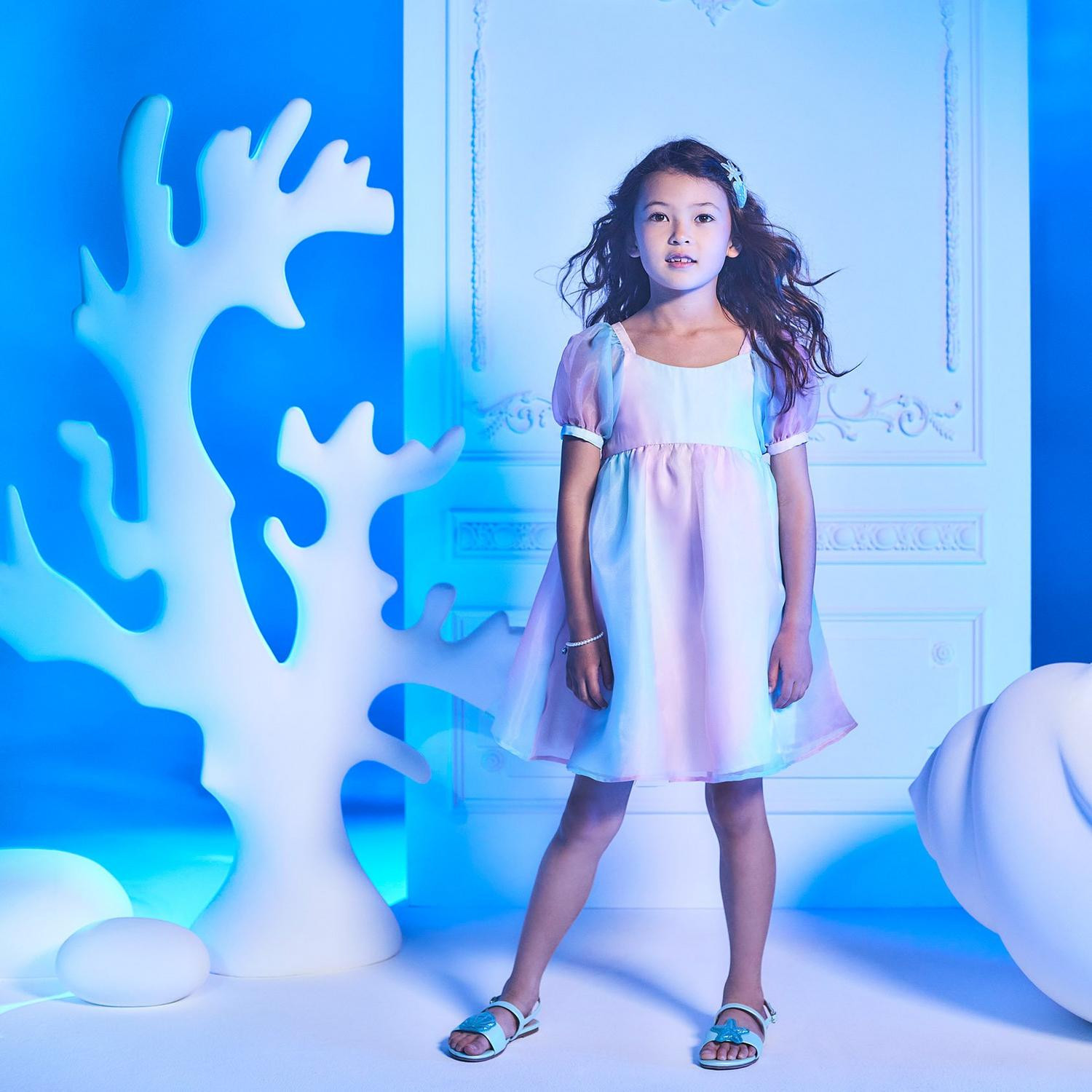 Disney The Little Mermaid Organza Pearl Dress | Janie and Jack