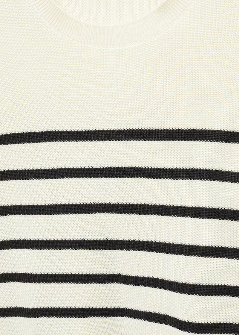 Round neck knit sweater -  Women | Mango USA | MANGO (US)