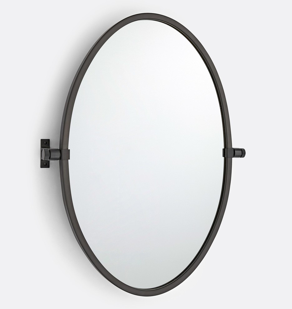 West Slope Oval Pivot Mirror
 | Rejuvenation | Rejuvenation
