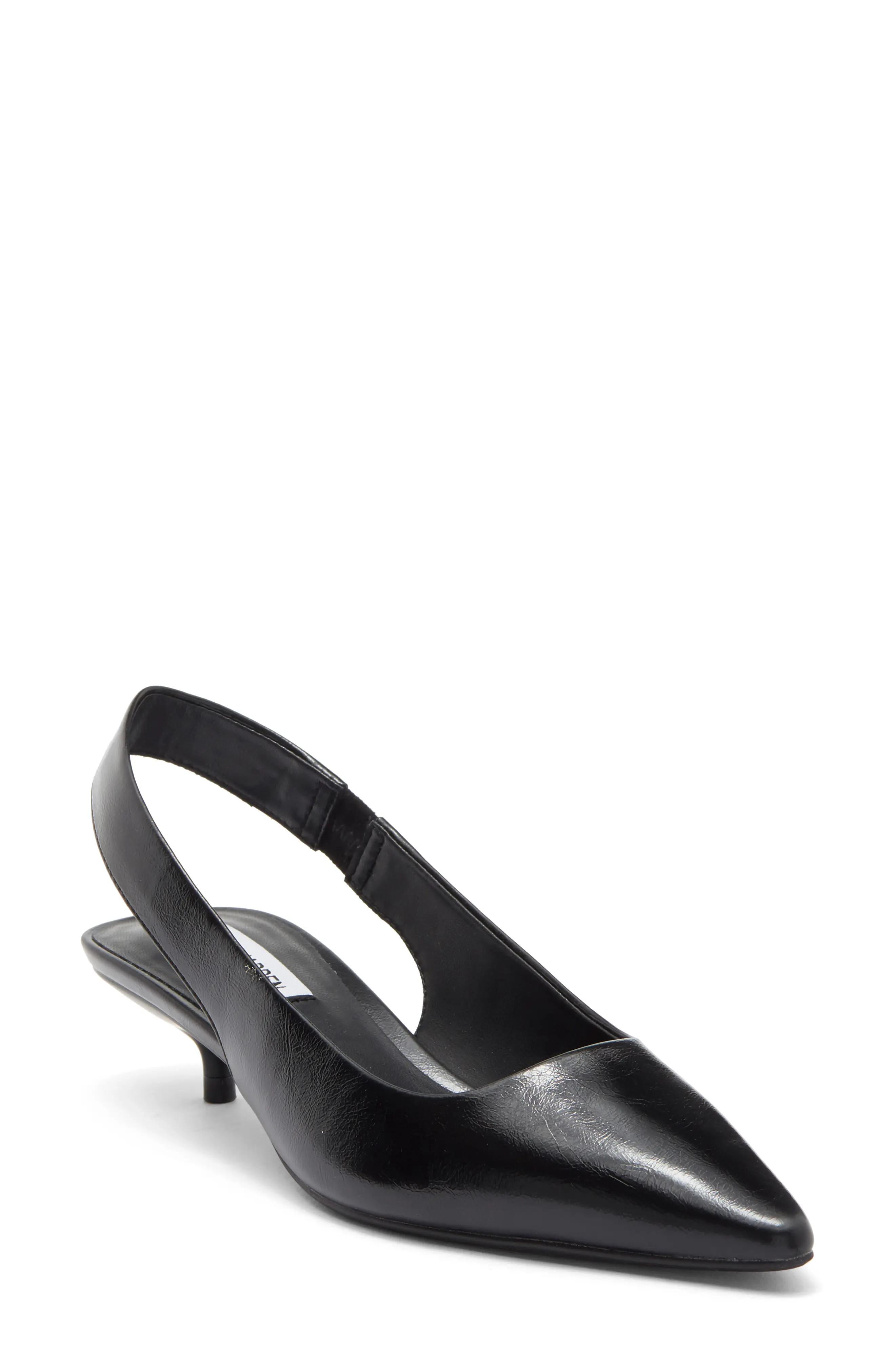 Steve Madden Leilany Pointed Toe Slingback Pump in Olive Suede at Nordstrom Rack, Size 9.5 | Nordstrom Rack