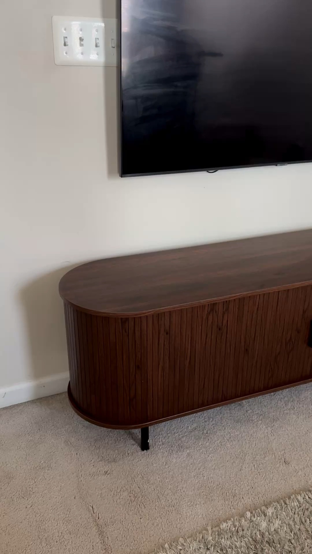 It’s so cute! Can’t wait to style this. 
#wayfair #console #wayfairconsole #mediaconsole #mediastand #homestorage #mediastorage #homeorganization #storagesolutions #housetohome 

#LTKSaleAlert #LTKHome